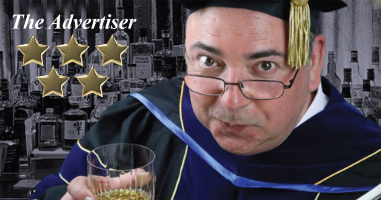 The Advertiser - Five Stars: Whisky And Trivia With Professor Longsword